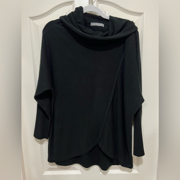 NY Collection Sweaters - Cashmere wool blend cowl neck sweater